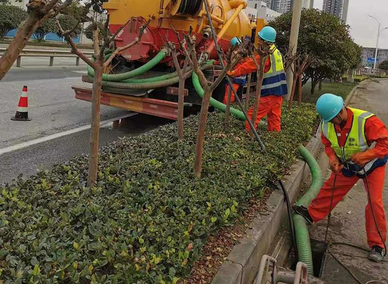 桂阳市政管道清淤